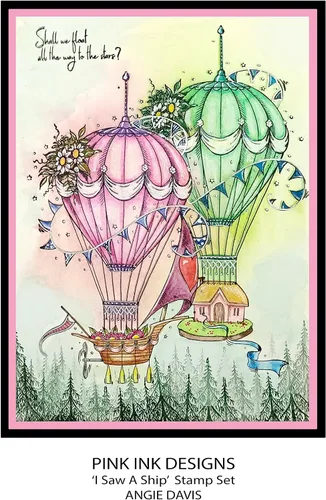 Miniatura 4 de Pink Ink Designs Saw A Ship. - Juego de sellos transparentes, A5