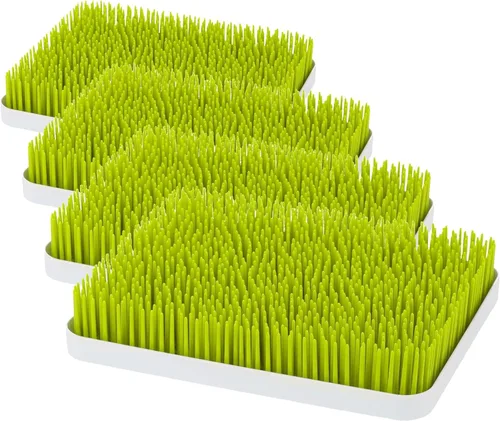 Miniatura 7 de Boon Lawn Estante de Secado de Biberones para Encimera con Bandeja Antimicrobiana - Secador y Organizador de Biberones - Suministros de Alimentación