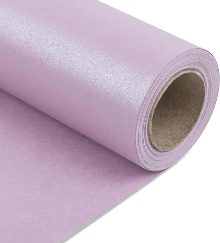 Miniatura 13 de NESCCI Papel de regalo mate, papel de brillo perlado de color sólido, 3 rollos, 17 pulgadas x 32.8 pies por rollo. Papel de regalo perfecto