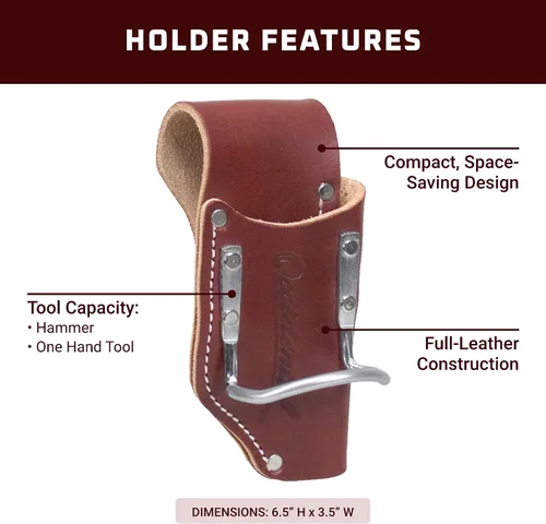 Miniatura 3 de Occidental Leather 5020 Soporte para herramientas y martillos 2 en 1