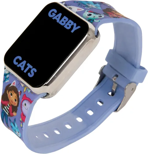 Gabby's Dollhouse - Juego de reloj LCD con correa intercambiable para niños, Varios colores, Estampado De Personajes