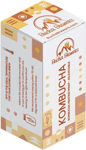 Miniatura 6 de Alfombrilla térmica ajustable para kombucha, envoltura térmica Bucha Brewers Kombucha, calentador de kombucha, calentador de fermentador