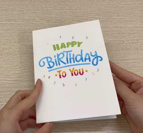 Miniatura 4 de Tarjeta de cumpleaños desplegable de humor oscuro con mensaje sorprendente en 3D Tarjeta emergente de cumpleaños de broma para amigos, familia