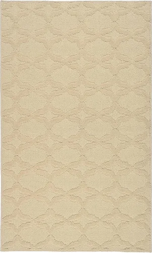 Miniatura 153 de Garland Rug Sparta - Alfombra antideslizante de polipropileno de 2 pies x 12 pies, color negro, ideal para salas de estar y pasillos, elegante