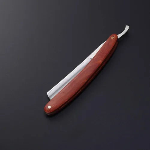 Miniatura 4 de Healifty 2 piezas hechas a mano de madera recta, acero inoxidable, escamas naturales