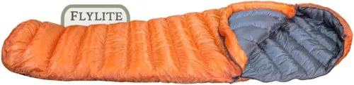 Western Mountaineering Saco de dormir Flylite 34F Degree Down naranja/gris largo