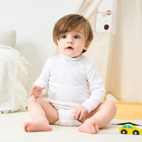 Miniatura 15 de pureborn Mameluco de algodón súper suave para bebés niños y niñas de 0 a 24 meses