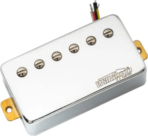Miniatura 8 de Wilkinson Vintage Tone Alnico - Juego de 5 pastillas Humbucker para guitarra eléctrica estilo Les Paul, cromada Juego de cromo