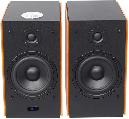 Miniatura 4 de Rockville Sistema de altavoz del monitor de Bluetooth de los altavoces accionados par HD5 de la estantería 5 pulgadas