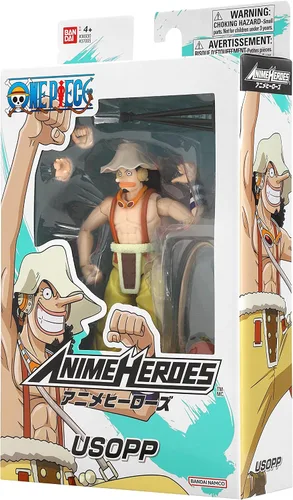 Miniatura 8 de Anime Heroes - One Piece - Figura de acción Usopp