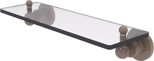 Miniatura 18 de Allied Brass AP-1/16 Astor Place - Estante de cristal con bordes biselados, color negro mate Mate negro