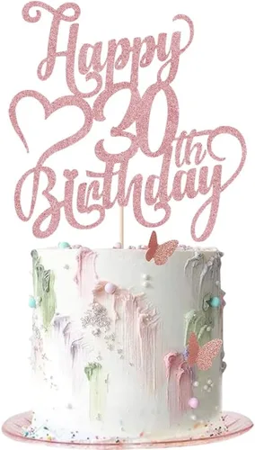 Miniatura 21 de Decoración para tarta de cumpleaños número 15 con purpurina dorada – 15 aniversario/cumpleaños – Hello 15, Cheers to 15 años, 15 & Fabulous Cake