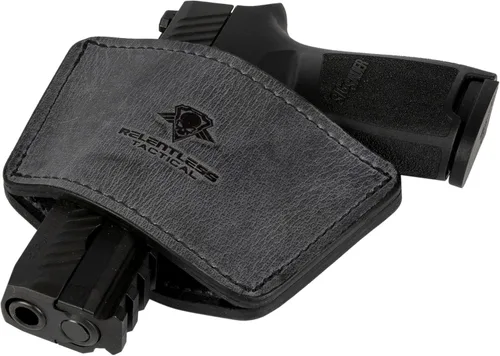 Funda universal Dual Threat IWB/OWB para cinturón, fabricada en Estados Unidos, funda ambidiestra de cuero de grano completo, transporte abierto y