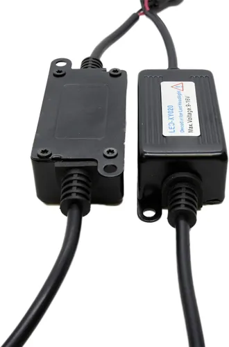 Miniatura 4 de SOCAL-LED LIGHTING H13 9008 Decodificador LED mejorado fuerte Canbus código de error Cancelador de advertencia Adaptador de relé antiparpadeo