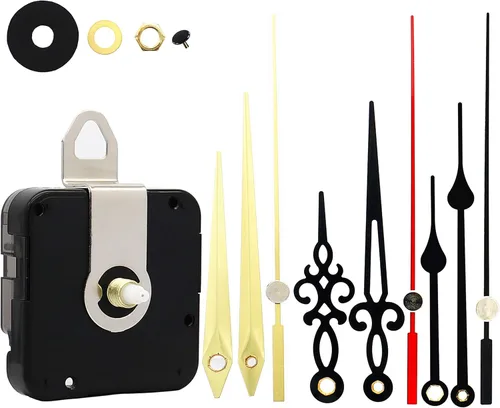 Miniatura 9 de TIKROUND Youngtown 12888 Movimiento para reparación de reloj, reemplazo de 16 mm (41/64 pulgadas) de longitud del eje, 8 mm (5/16 pulgadas)