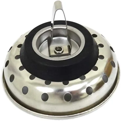 Miniatura 2 de Repuesto de colador para fregadero de cocina para desagües estándar de Estados Unidos (3-1/2 pulgadas), cuerpo de acero inoxidable 304 de alta