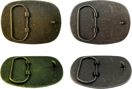 Miniatura 6 de Leather Custom Made Name Belt Buckle - USA - Up to 6 Letters