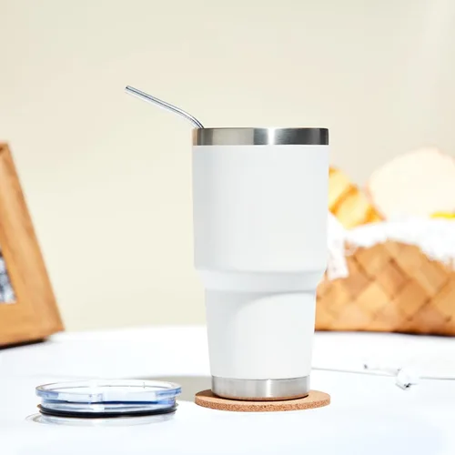 Miniatura 5 de Meway vaso para café de 30 onzas Blanco