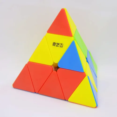 Miniatura 8 de Bukefuno QY Toys MS Series 3x3 pirámide de velocidad magnética, cubo sin pegatinas QY MS M Pyraminx Mofangge Speed Cube versión 2020
