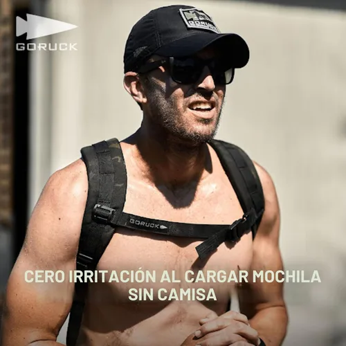 Miniatura 4 de GORUCK Ruck Plate Carrier 3.0 - Mochila de Rucking con Peso Aerodinámica con Soporte Ergonómico para la Espalda y Correas Extra Acolchadas, Negro
