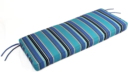 Miniatura 11 de Comfort Classics Sunbrella Cojín de banco para exteriores en caja y soldado en Air Blue Inc.