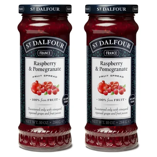 Miniatura 34 de St. Dalfour Untable de frutas de arándanos, 10 onzas, 100% de frutas, sin ingredientes artificiales, sin OMG, sin azúcar de caña, todo natural