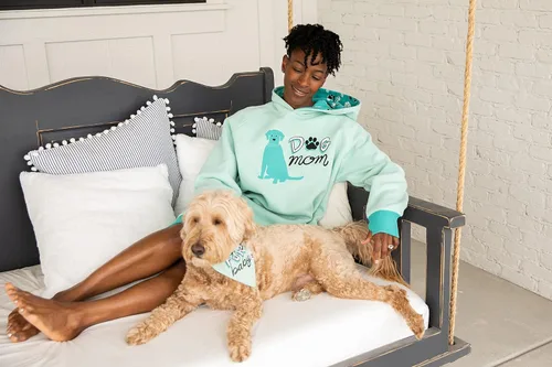 Miniatura 5 de Lazy One Sudadera con capucha de gran tamaño, ropa de dormir cómoda, vestido de suéter para mujer