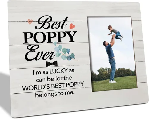 Miniatura 13 de Regalos para papá: placa de marco de fotos, feliz día del padre, divertido marco de fotos, regalo ideal para papá de hija o hijo