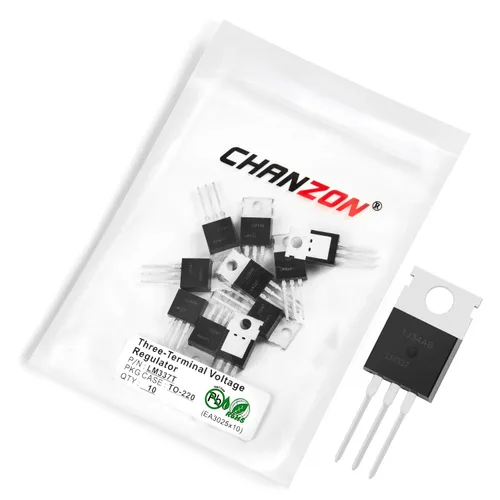 Miniatura 24 de Chanzon TL431 TO-92 Regulador de voltaje ajustable positivo IC, regulador positivo de tres terminales para administración de energía