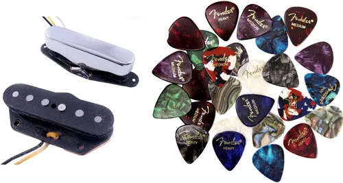 Miniatura 17 de Paquete de pastillas Fender Pure Vintage '64 Telecaster con cable de instrumento Paquete con cable