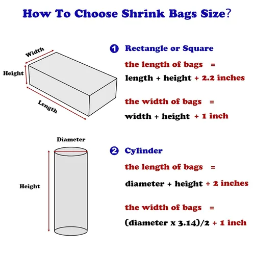 Miniatura 3 de Bolsas retráctiles de 5 x 5 pulgadas, 200 bolsas termocontraíbles de PVC transparente