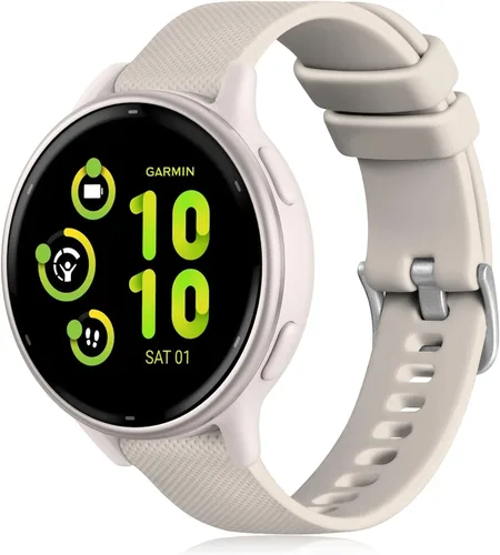 Miniatura 18 de GEAK Compatible con correas de reloj Garmin Vivoactive 5/Garmin Vivoactive 3, banda de silicona de 20 mm para Vivoactive 3 Music/Vivomove