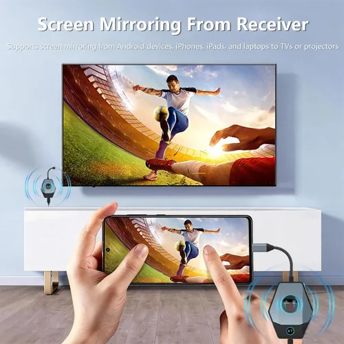 Miniatura 7 de Kit de transmisor USB C inalámbrico y receptor HDMI, extensor inalámbrico USB-C a HDMI, portátil 4K 1080P Full HD 2.4/5G 328 pies para transmisión