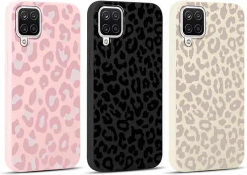 Miniatura 91 de 2 Pack Funda con lindo estampado de chita para Samsung Galaxy S22 Ultra 5G de 6.8", Fundas con patrón de leopardo de lujo, diseño de silicona suave