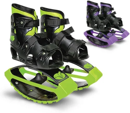 New Bounce Zapatos de salto - Zapatos de salto canguro para niños - Zapatos de luna de ejercicio - Zapatos hinchables para edades de 8 a 12 años -
