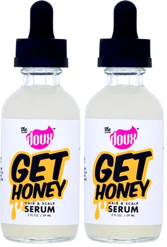 Miniatura 9 de The Doux Get Honey Hair & Scalp Serum para cabello rizado y natural, tratamiento antipicazón con miel, aceite ligero para el cuero cabelludo seco