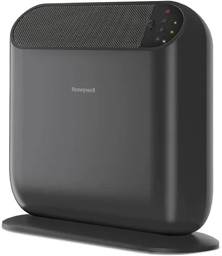 Honeywell ThermaWave 6 Calentador de Espacio de Tecnología Cerámica, Negro – Calentador Cerámico con Termostato Programable