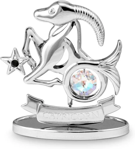 Miniatura 20 de CRYSTOCRAFT Regalo de sagitario, adorno de constelación con cristal austriaco, adorno de cristal de signo del zodiaco, colección de decoración