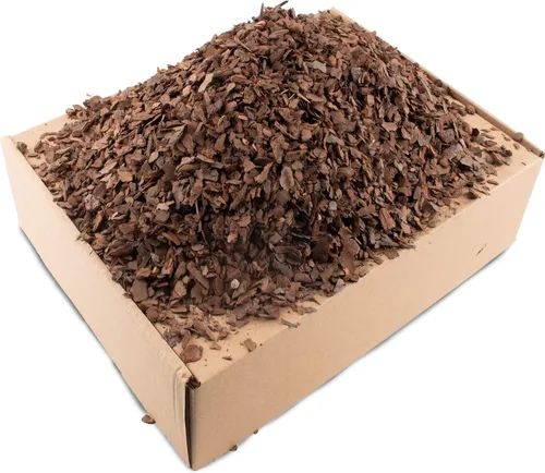 Miniatura 8 de Corteza orgánica para macetas de orquídeas de 3 cuartos - Mantillo natural para plantas en maceta, desarrollo de raíces de plantas de orquídeas