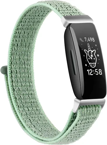 Miniatura 9 de Correas de nailon Ace 3 compatibles con Fitbit Ace 3 correas para niños y niñas, suave, agradable al tacto, transpirable, 3 bandas para reloj