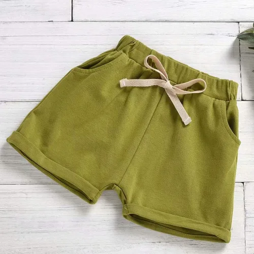 Miniatura 5 de Conjunto de camiseta y pantalones cortos de dinosaurio para niños pequeños de 6 meses a 5 años