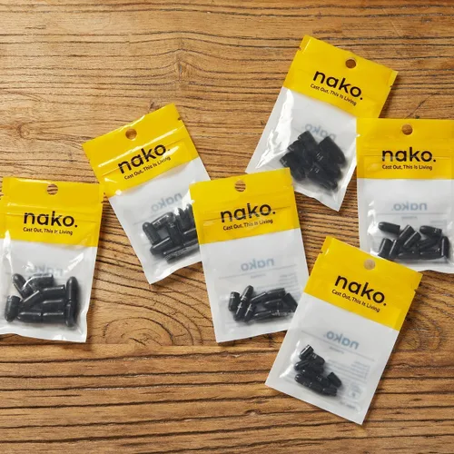 Miniatura 2 de Nako - Pesas de bala de tungsteno para pesca, de 1/32 oz a 3/4 oz, color calabaza negra y verde sin astillas, pesas de pesca para aparejo de Texas