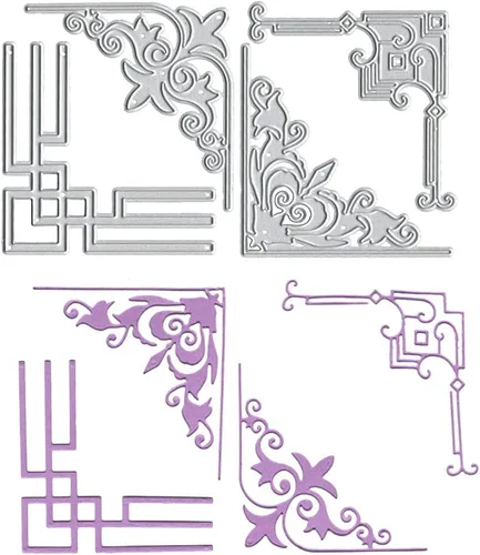 Miniatura 6 de 4 troqueles de corte de metal de corona, troqueles de celebración para hacer tarjetas, tarjetas de papel decorativas en relieve, tarjetas de papel 4