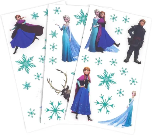 Miniatura 10 de Tytan Toys Disney Frozen - Azulejos magnéticos de castillo de princesa, juego de construcción STEAM de 68 piezas con azulejos con purpurina