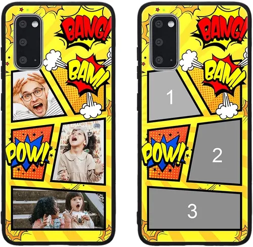 Miniatura 119 de Funda de teléfono personalizada para Samsung Galaxy S22+ / S22 Plus 5G, funda de TPU suave de vidrio templado antiarañazos personalizada con foto