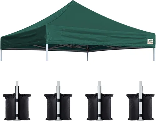 Miniatura 39 de Eurmax USA toldo desplegable de repuesto, cubierta superior para tienda de campaña, armado instantáneo, solo la cubierta superior, 4 bolsas