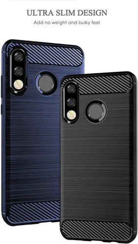 Miniatura 8 de Asuwish Funda compatible con Huawei P30 Lite y protector de pantalla de vidrio templado, accesorios de celda, TPU de cuerpo completo, fundas