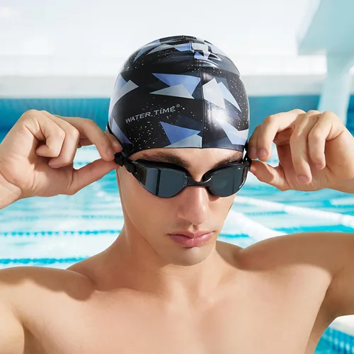 Miniatura 3 de Swipe - Gafas de natación para hombres y mujeres adultos, 100% antivaho anti UV, sin fugas, visión transparente, máxima comodidad, doble correa