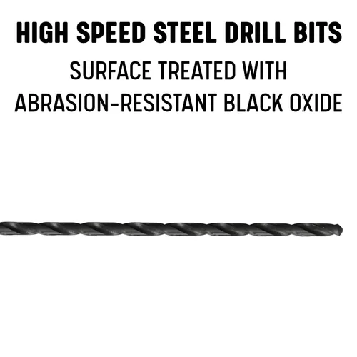 Miniatura 2 de Broca extralarga de acero rápido Drill America dwddl (diámetro de 5/64 a 1 pulgada, largo de 8 a 24 pulgadas), 1
