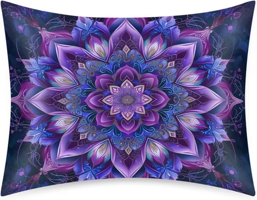 Miniatura 32 de Funda de almohada de satén de unicornio rosa lindo para cabello y piel, tamaño estándar, funda de almohada de seda suave de satén refrescante